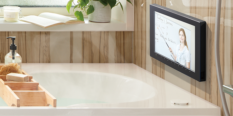 低価格 まいどDIYノーリツ YTVD-1601W-RC 浴室テレビ 16V型地上デジタルハイビジョン液晶防水テレビ
